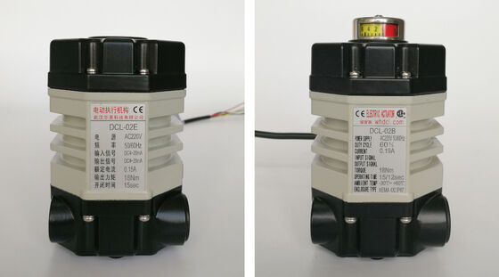 CE/CSA Ultra Small Electric AC24VDC Quarter Turn Actuator