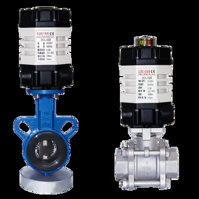 อุปกรณ์ดําเนินวาล์ว DC24V Super Torque 7S 9Nm