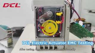 การทดสอบ EMC ของแอคชูเอเตอร์ไฟฟ้า DCL